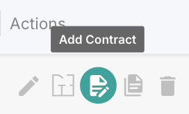 Add contract button