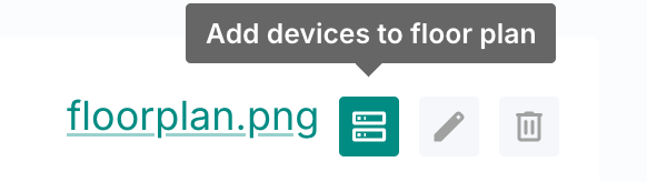 Add device button